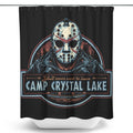 Never Leave the Camp - Shower Curtain