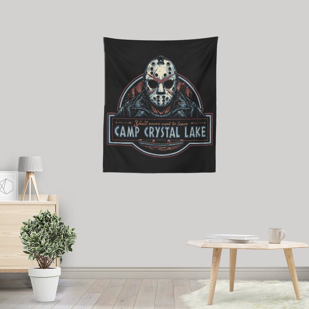 Never Leave the Camp - Wall Tapestry
