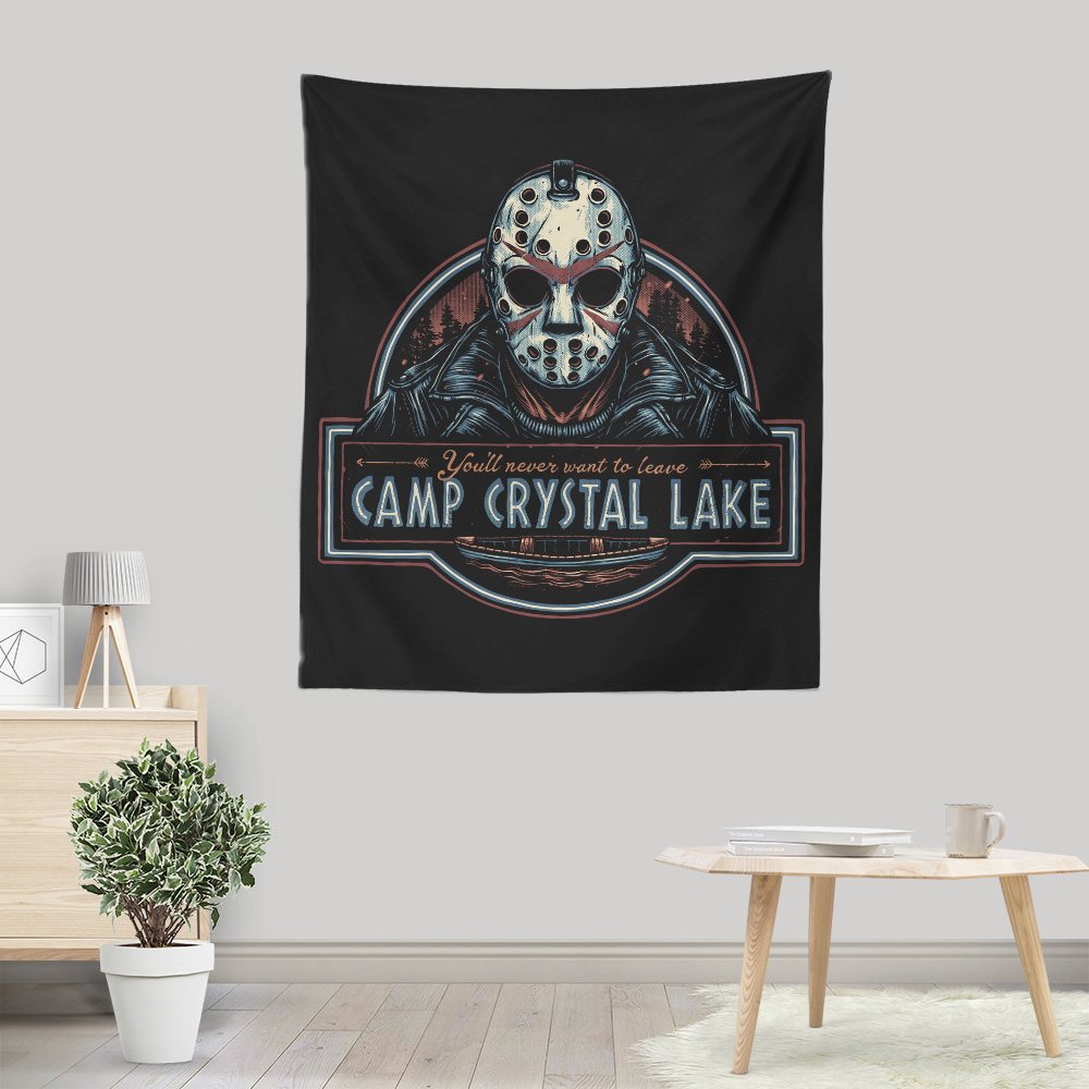 Never Leave the Camp - Wall Tapestry