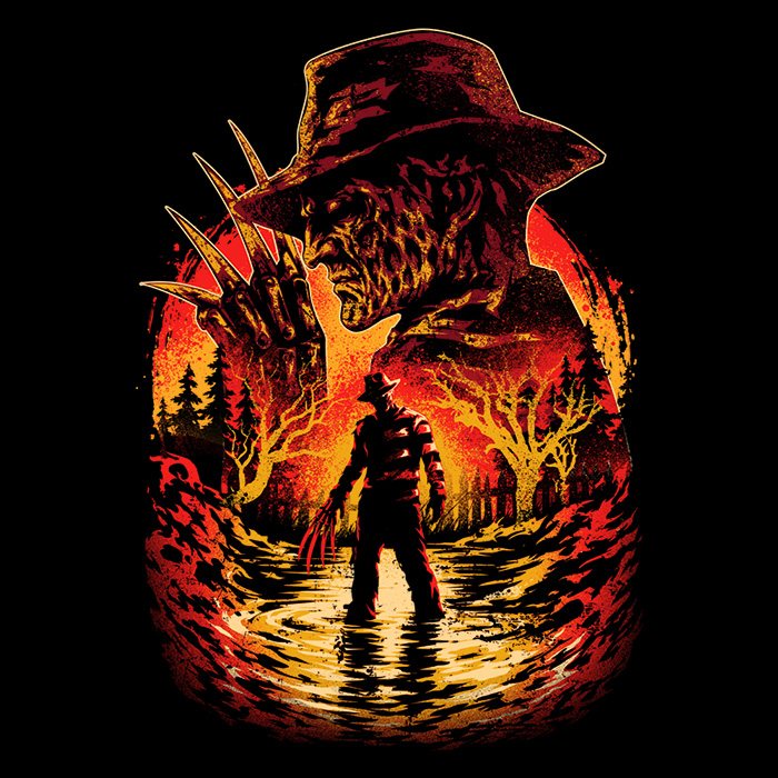 Nightmare on the Lake - Wall Tapestry