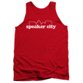 Old School Speaker City Logo - Men's Tank Top