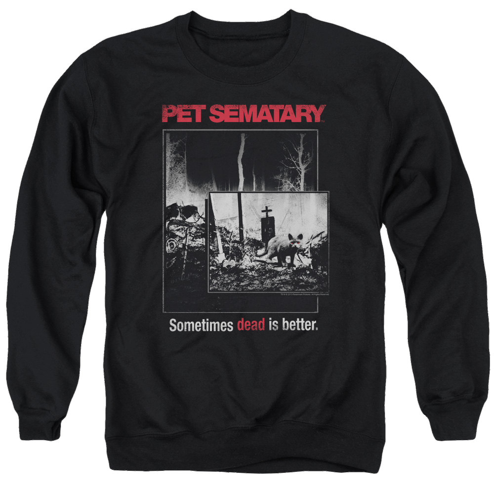 Pet Sematary Cat Poster - Men's Crewneck Sweatshirt