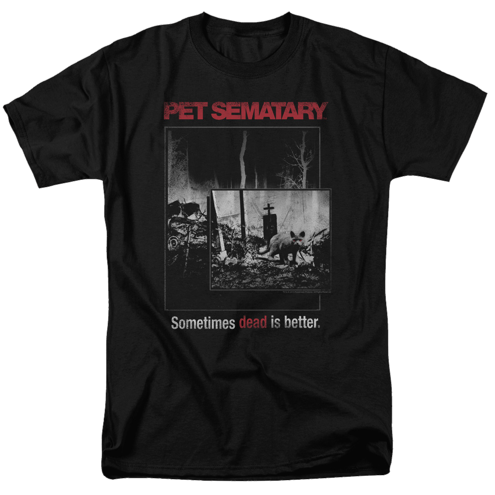 Pet Sematary Cat Poster - Men's Regular Fit T-Shirt
