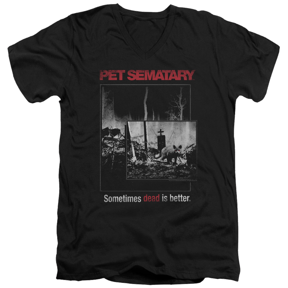 Pet Sematary Cat Poster - Men's V-Neck T-Shirt