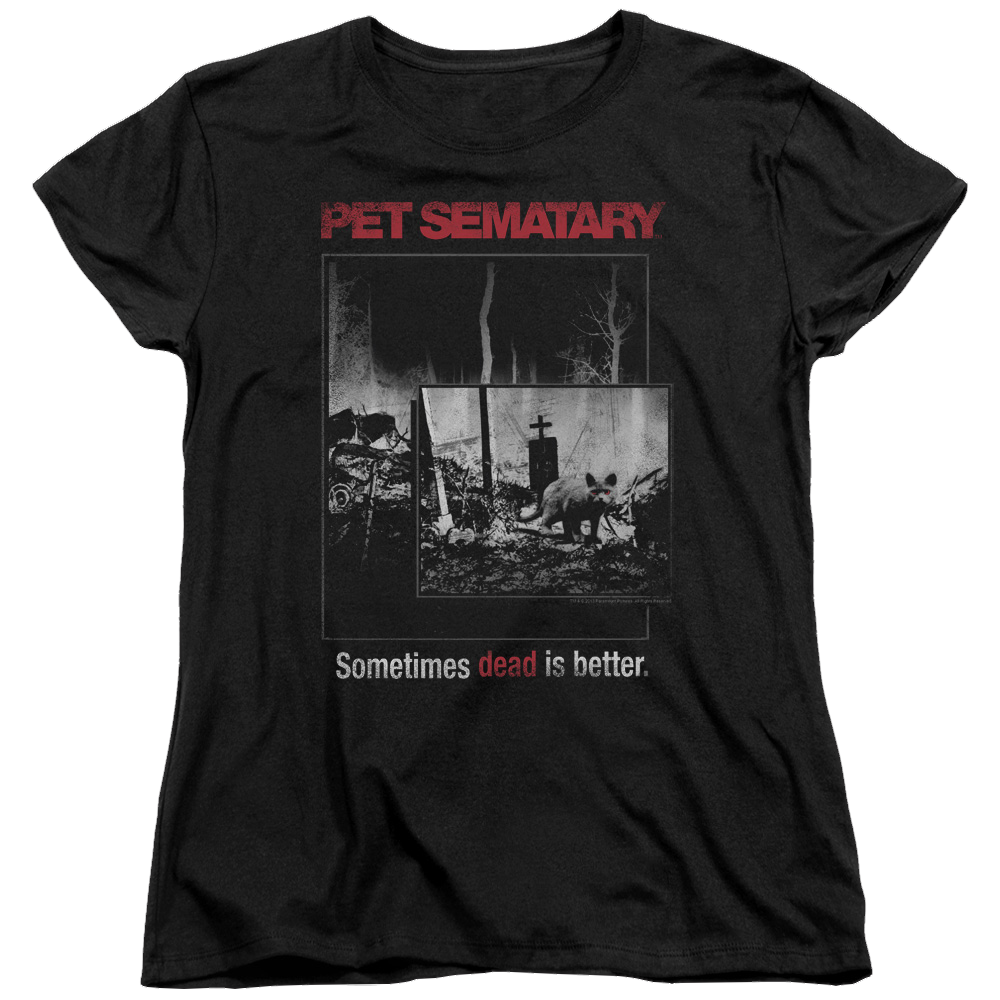 Pet Sematary Cat Poster - Women's T-Shirt