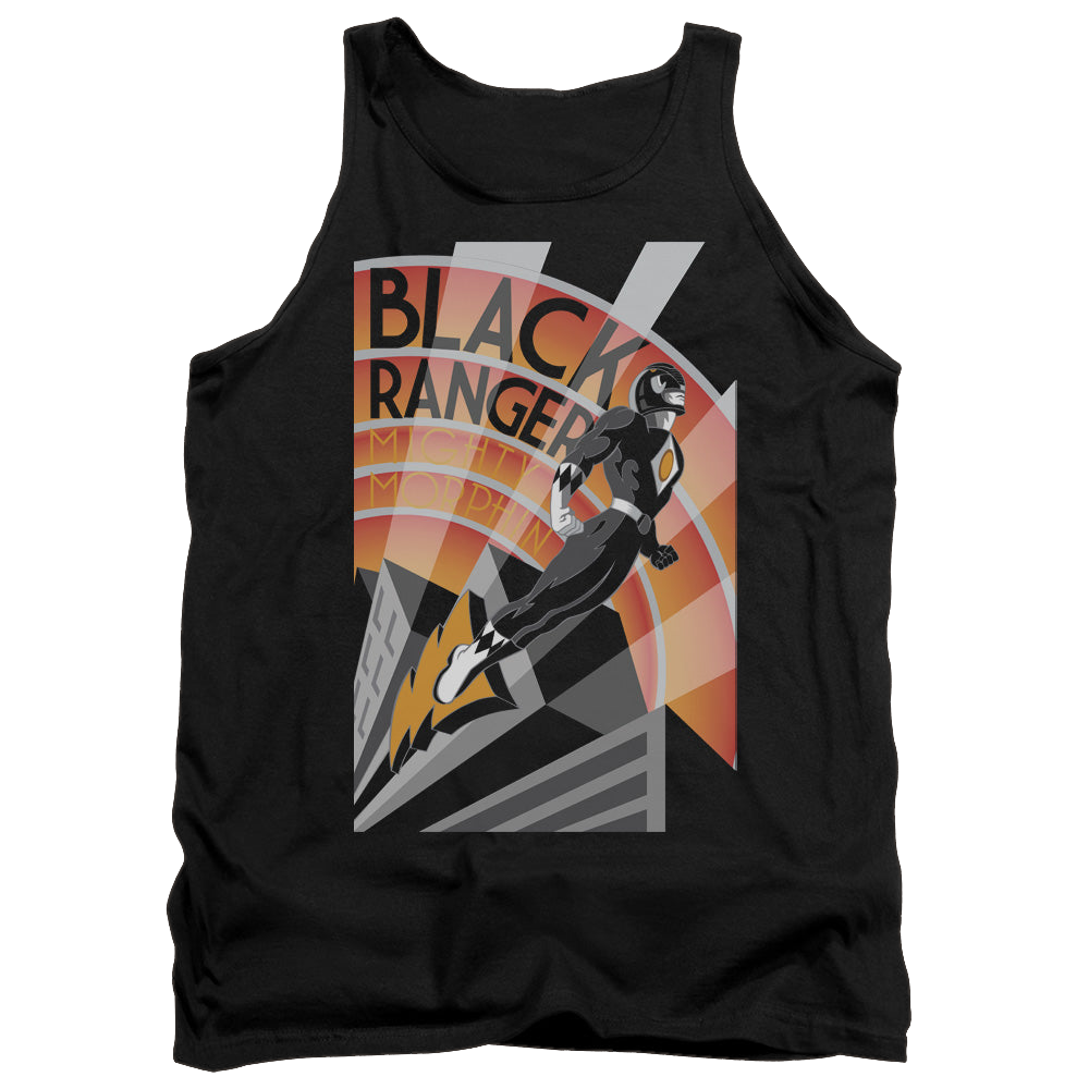 Mighty Morphin Power Rangers Black Ranger Deco - Men's Tank Top