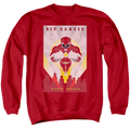 Mighty Morphin Power Rangers Red Deco - Men's Crewneck product image 1