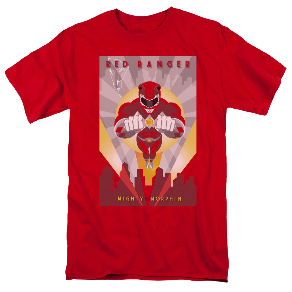 Mighty Morphin Power Rangers Red Deco - Men's Regular Fit product image 1