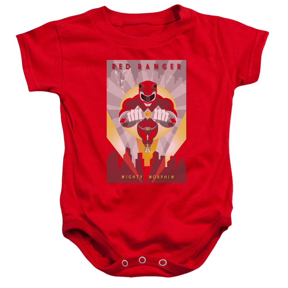 Mighty Morphin Power Rangers Red Deco - Baby Bodysuit