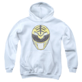 Mighty Morphin Power Rangers White Ranger Mask - Youth product image 1