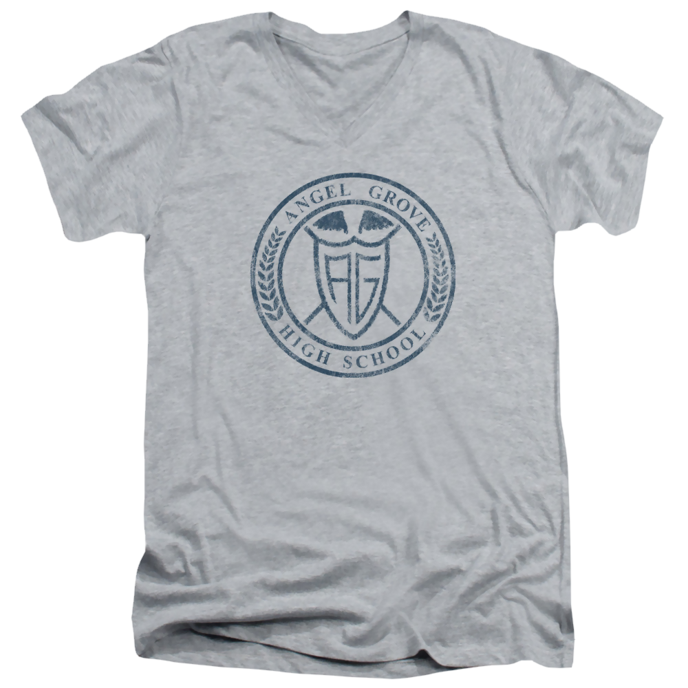 Mighty Morphin Power Rangers Angel Grove Hs - Men's V-Neck product image 1