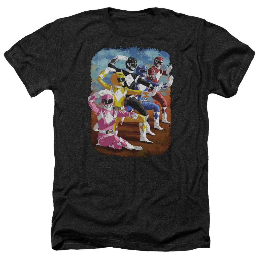 Mighty Morphin Power Rangers Impressionist - Men's Heather product image 1