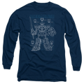 Mighty Morphin Power Rangers Mega Plans - Men's Long Sleeve product image 1