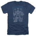 Mighty Morphin Power Rangers Mega Plans - Men's Heather product image 1