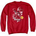 Mighty Morphin Power Rangers Red Ranger - Men's Crewneck product image 1