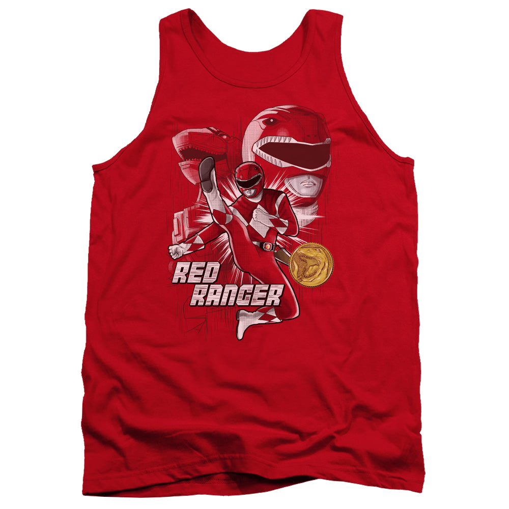 Mighty Morphin Power Rangers Red Ranger - Men's Tank Top