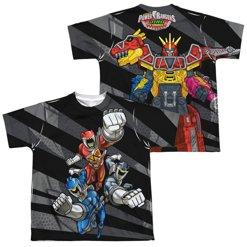 Power Rangers Dino Charge Lets Bolt (Front - Youth All-Over product image 1