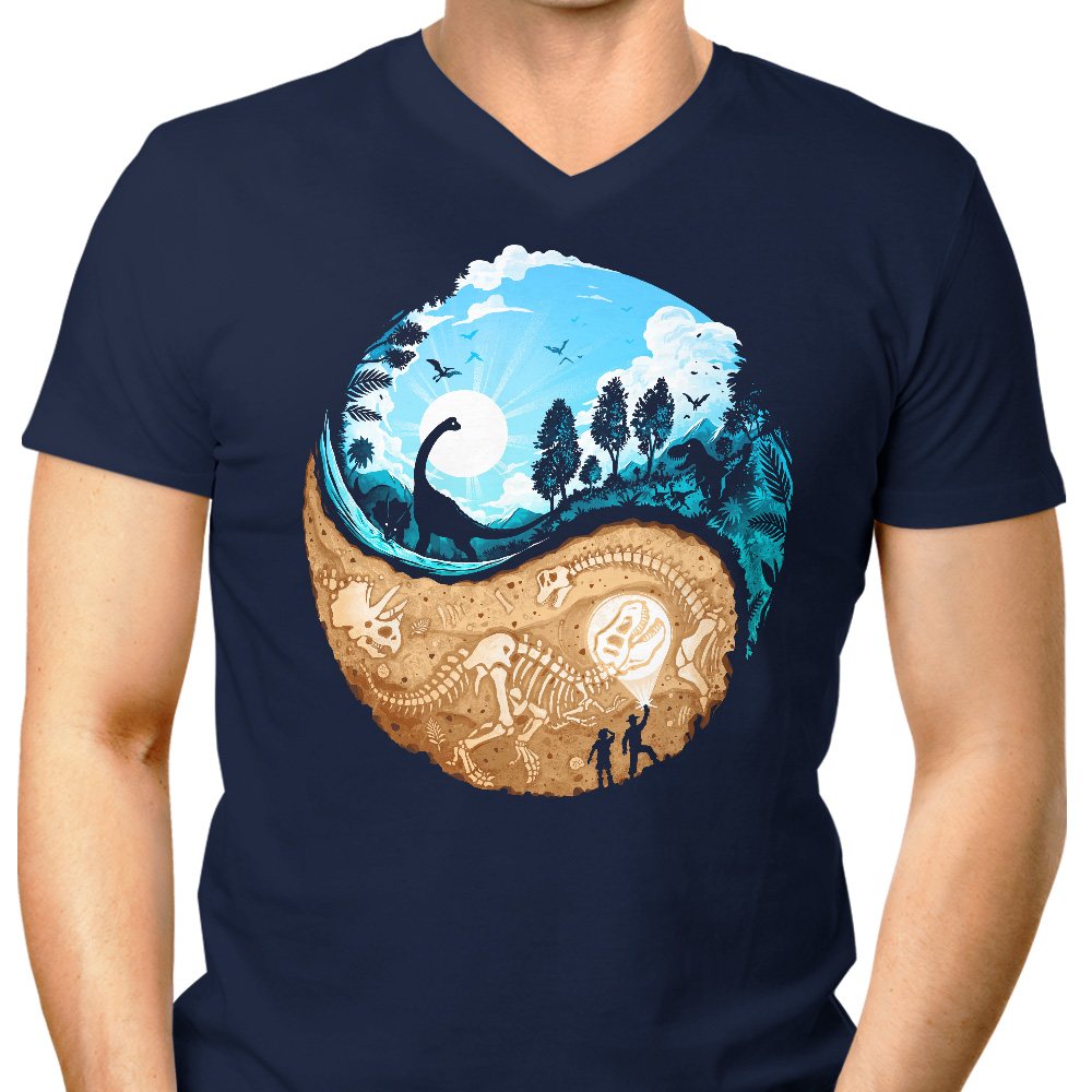 Paleontology Balance - Men's V-Neck product image 3
