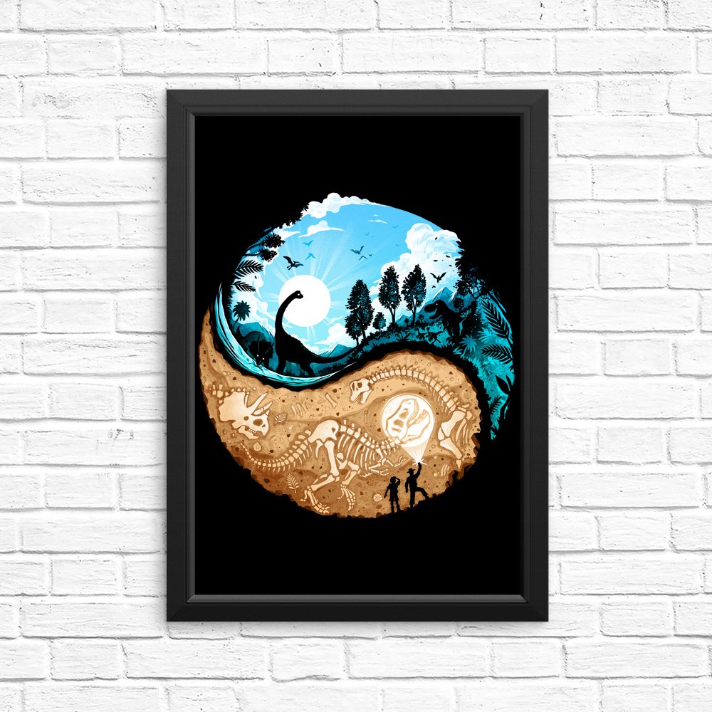 Paleontology Balance - Posters & Prints