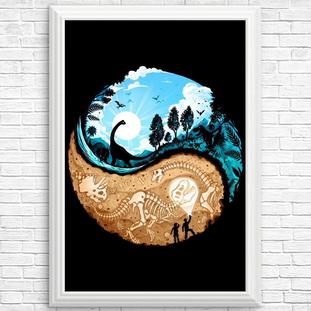 Paleontology Balance - Posters & Prints