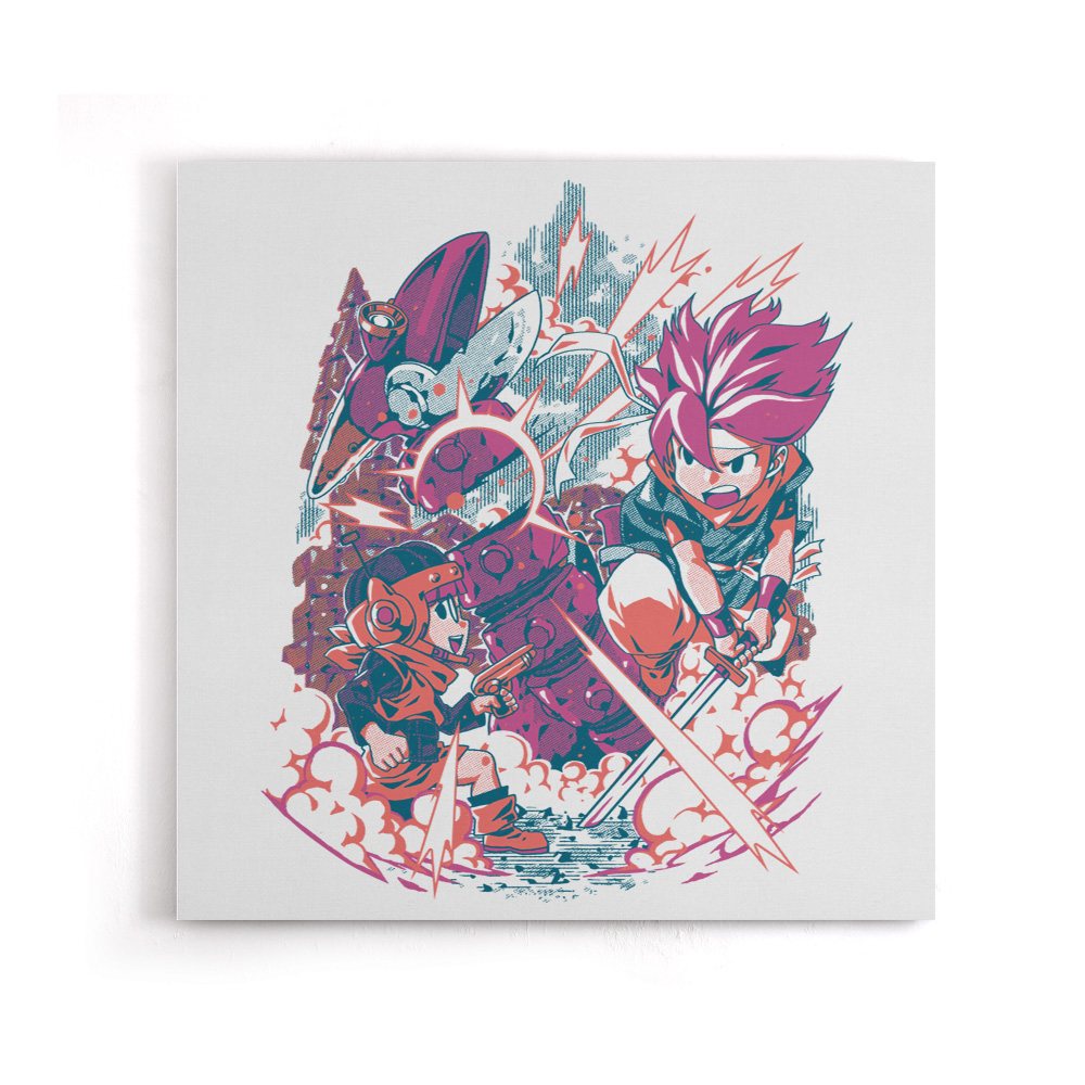 Perfect Cut - Canvas Print