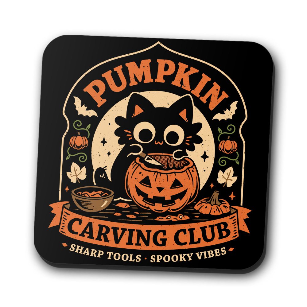 Pumpkin Carving Club - Coasters product image 1
