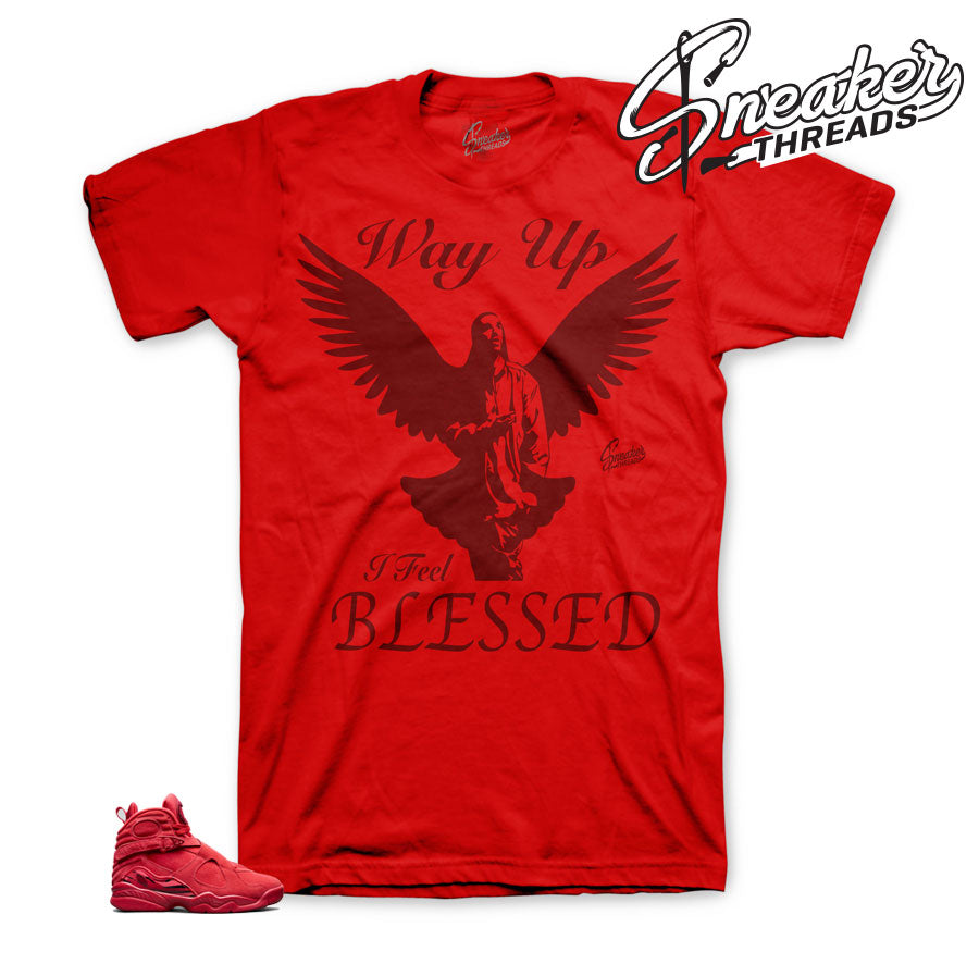 Retro 8 Valentine Way Up Shirt