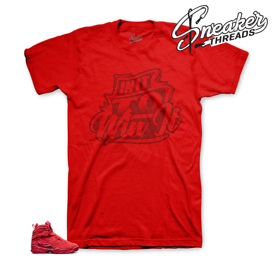 Retro 8 Valentine Win It Shirt