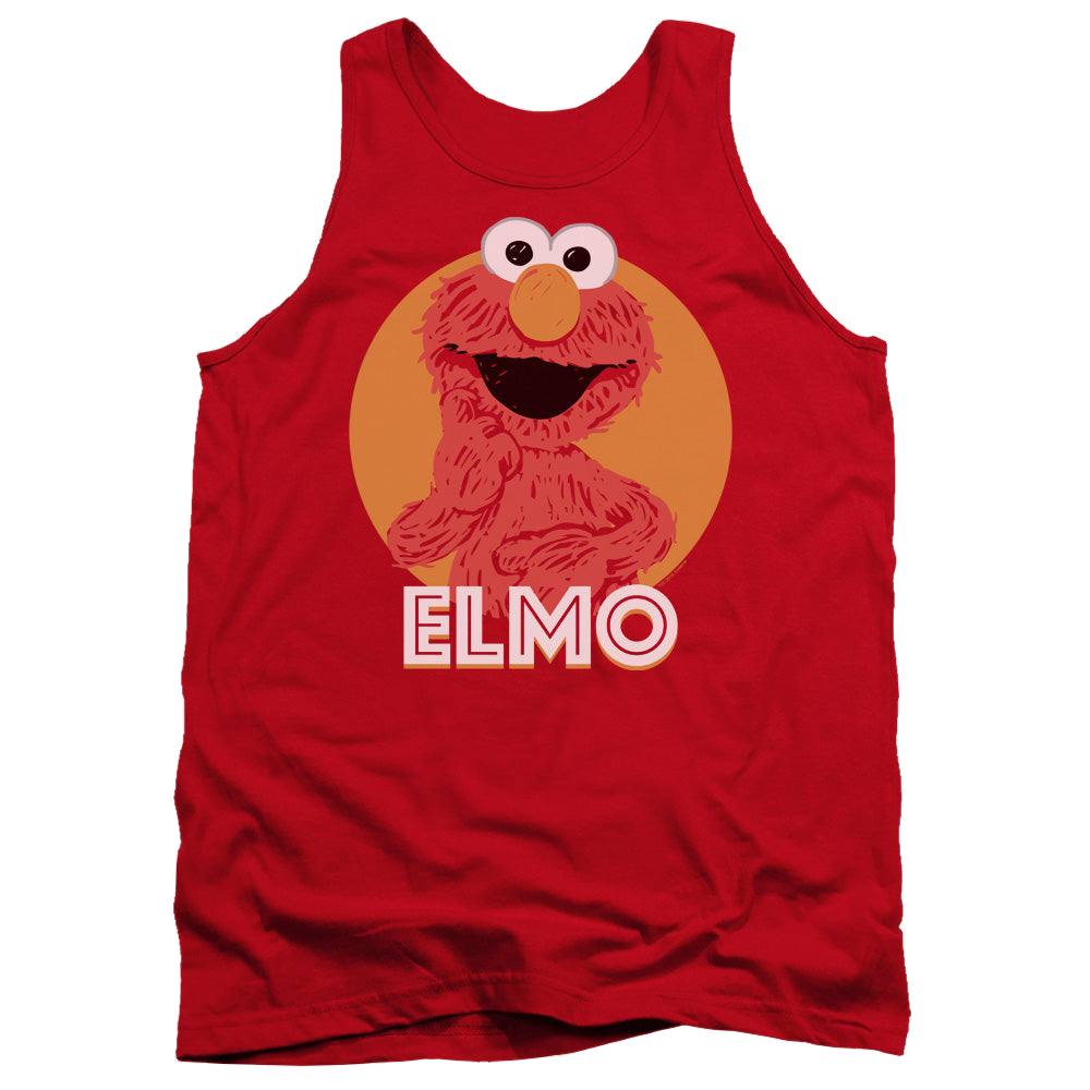 Sesame Street Elmo Scribble - Men's Tank Top