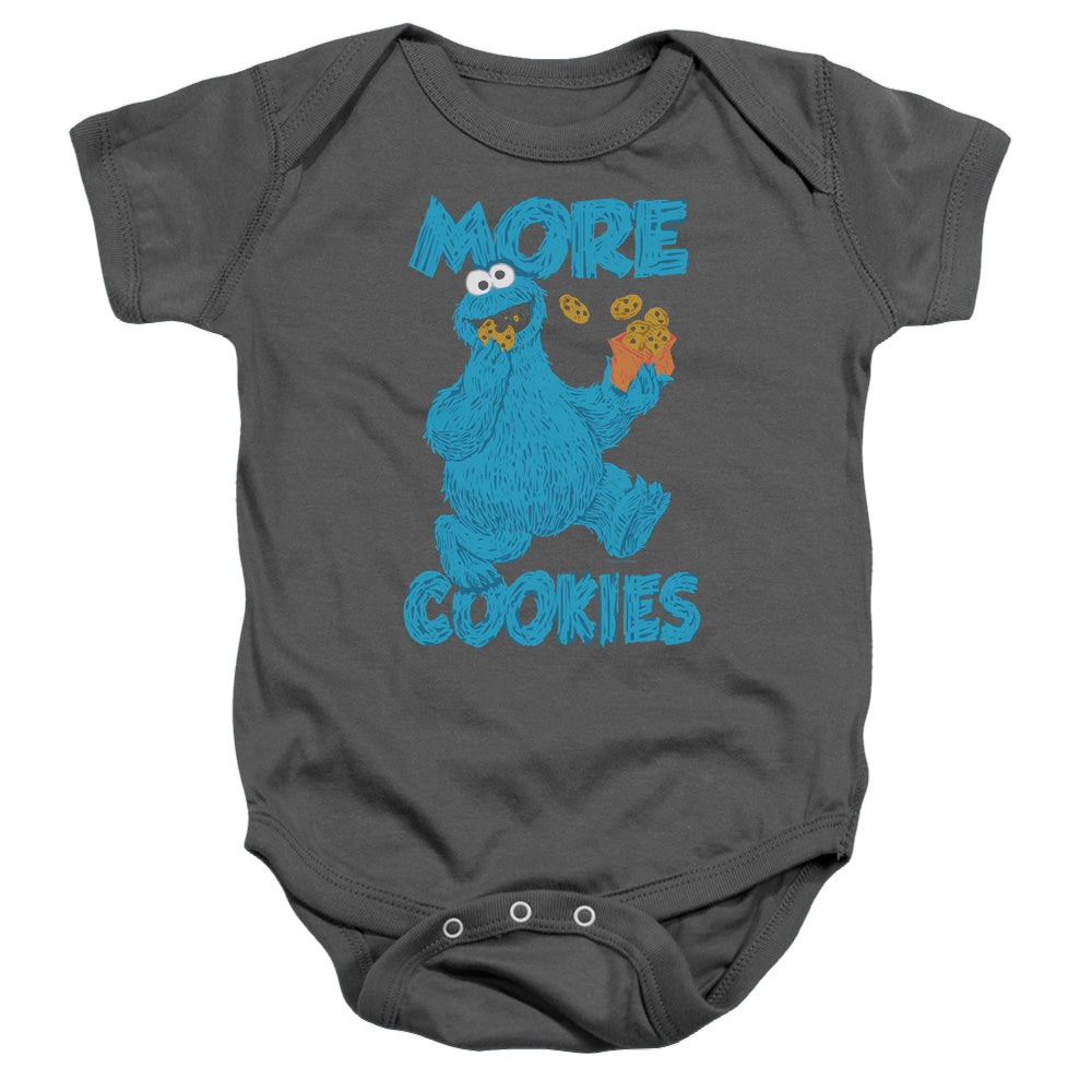 Sesame Street More Cookies - Baby Bodysuit