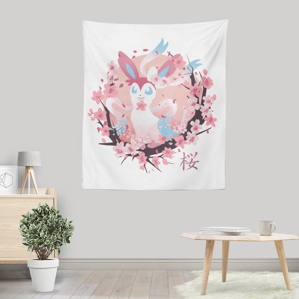Sakura Fairy - Wall Tapestry