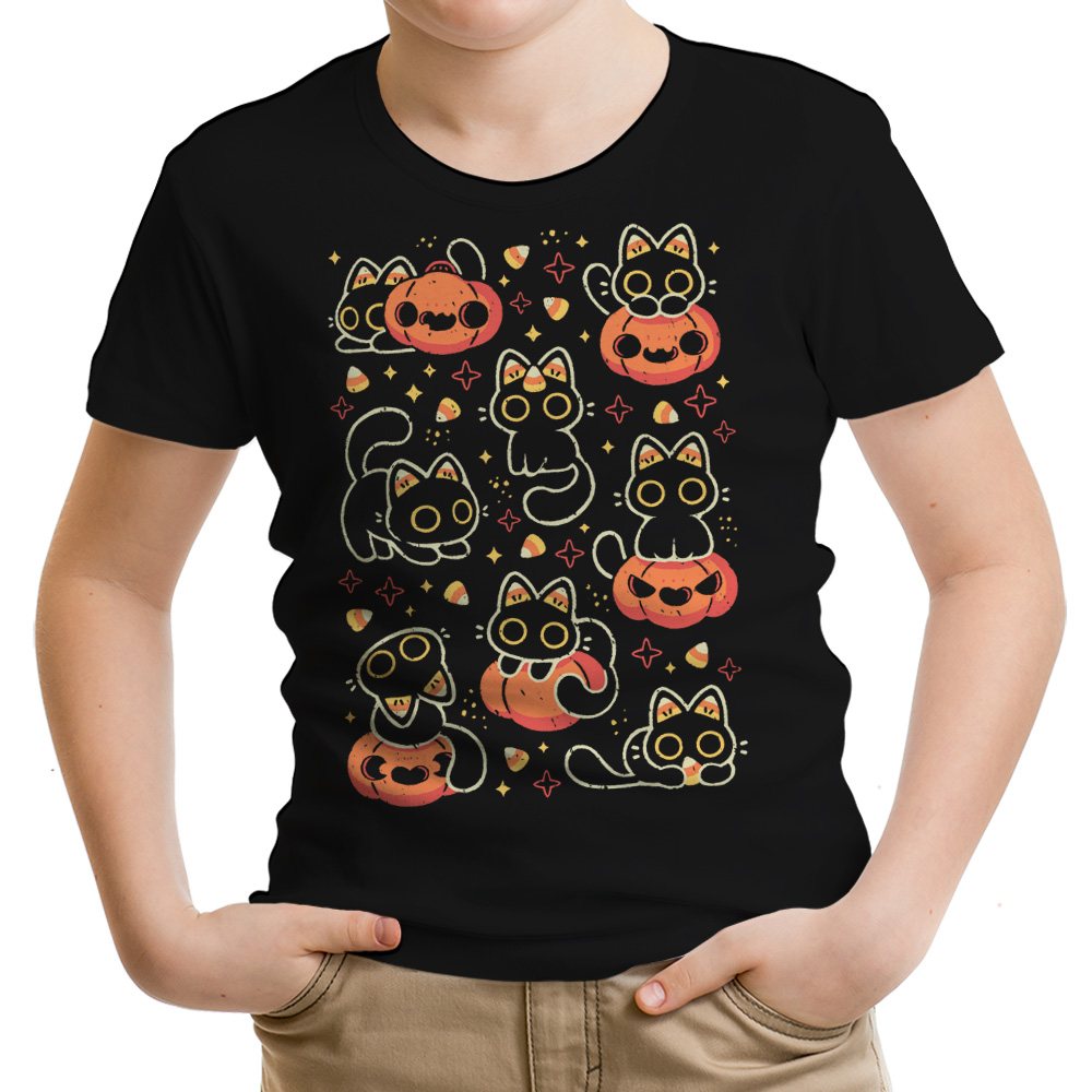 Spooky Season Cats - Youth Apparel product image 1