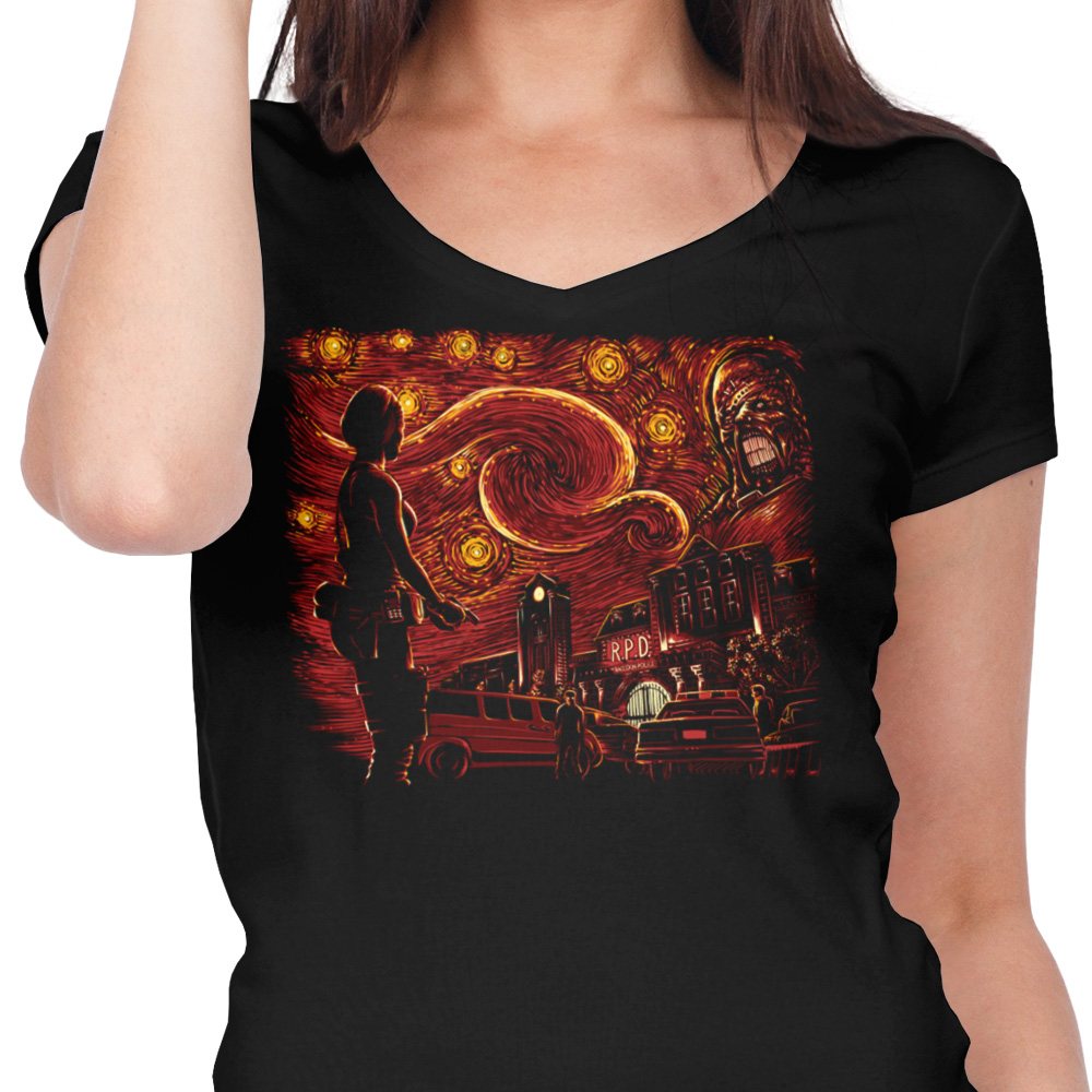 Starry Evil (Alt) - Women's V-Neck product image 4