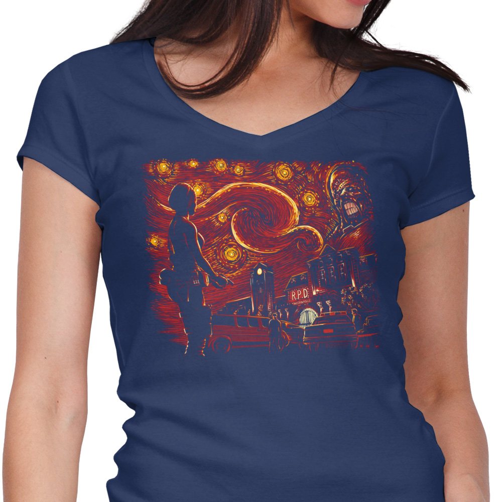 Starry Evil (Alt) - Women's V-Neck product image 3