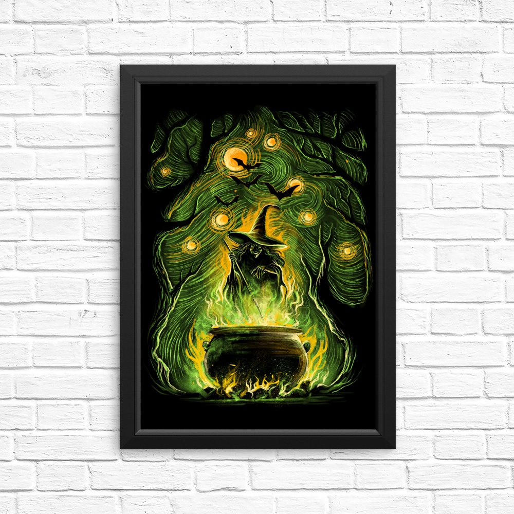 Starry Witch - Posters & Prints