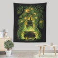 Starry Witch - Wall Tapestry