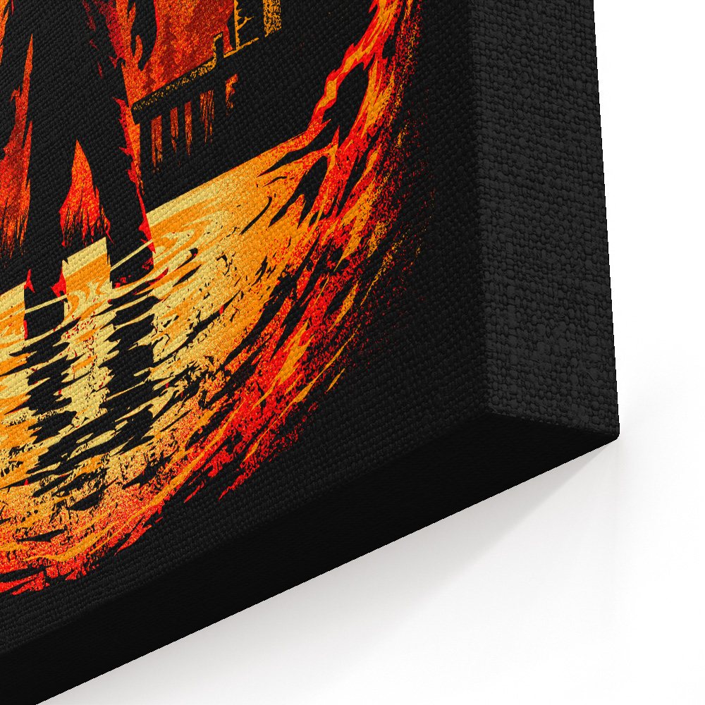 Terror at Crystal Lake - Canvas Print