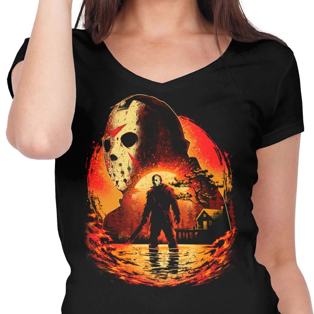 Terror at Crystal Lake - Women's V-Neck product image 4