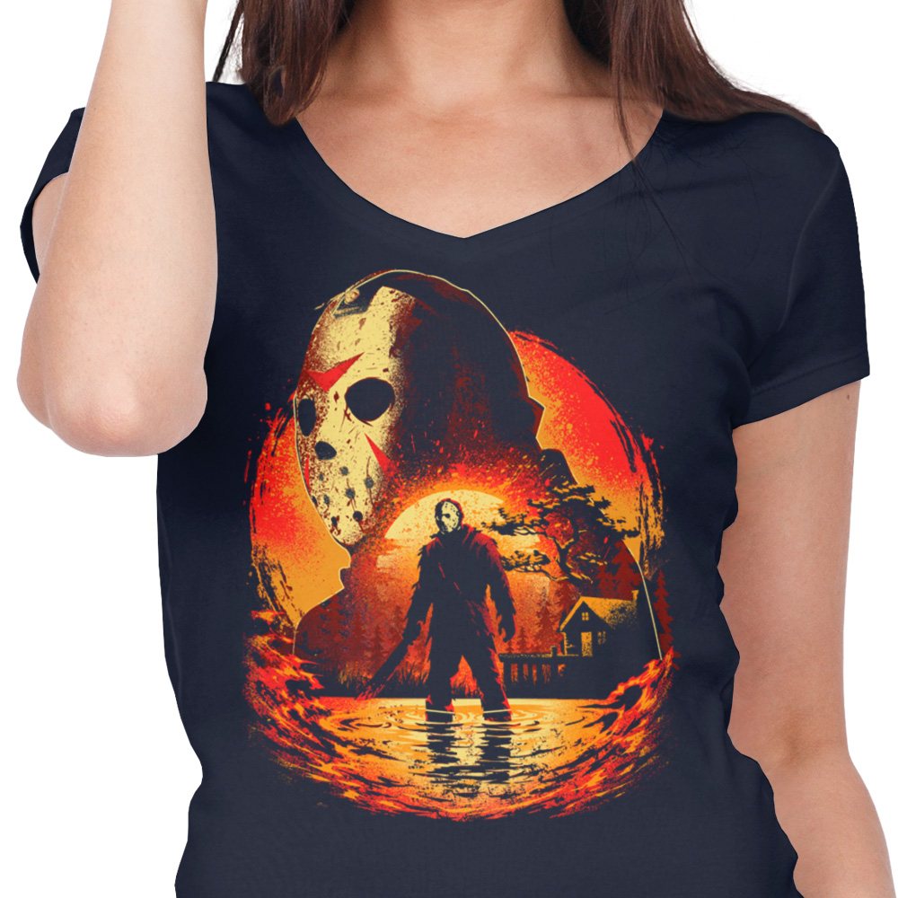 Terror at Crystal Lake - Women's V-Neck product image 5