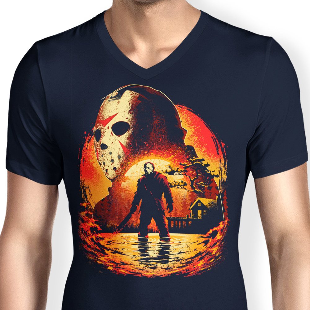 Terror at Crystal Lake - Men's V-Neck product image 5