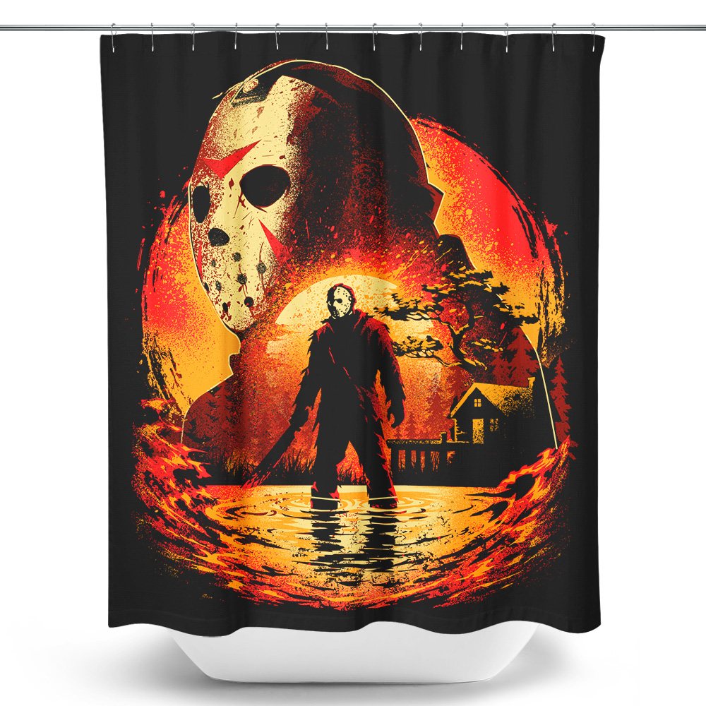 Terror at Crystal Lake - Shower Curtain