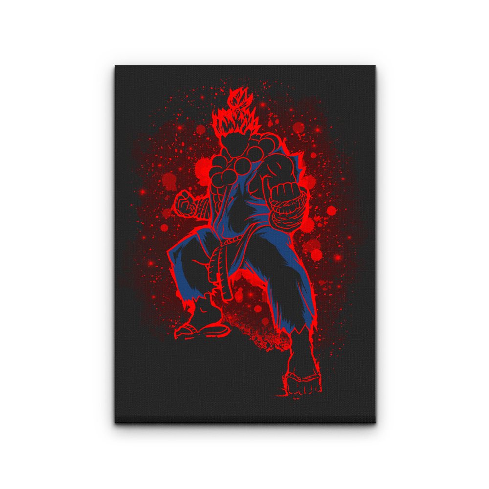 The Raging Demon - Canvas Print