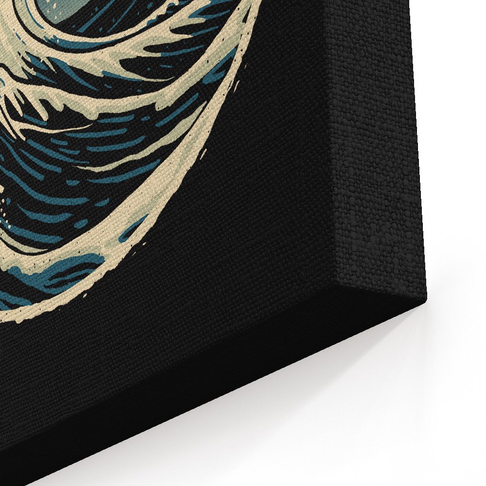 The Spooky Wave - Canvas Print