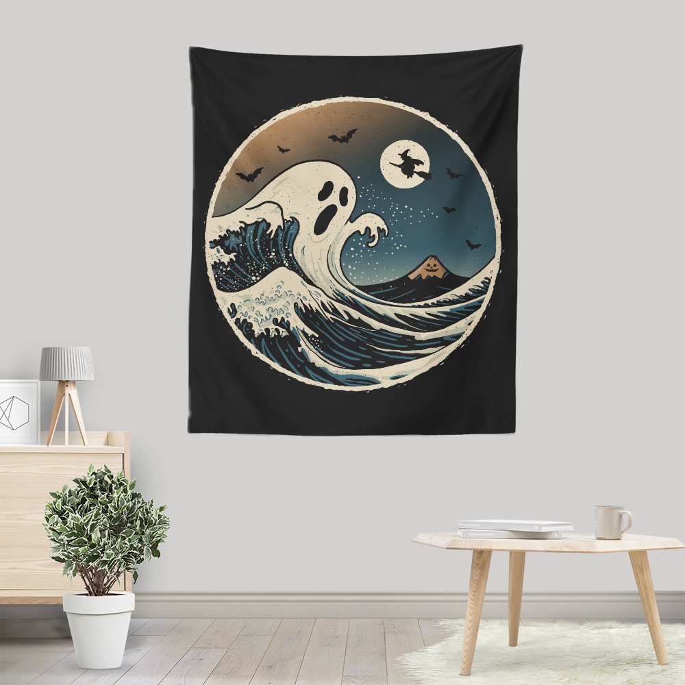The Spooky Wave - Wall Tapestry
