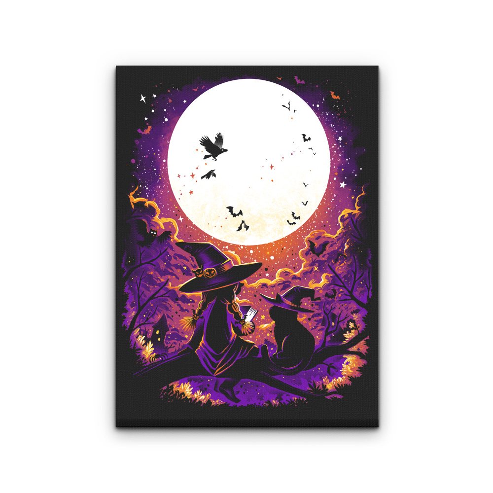The Witch's Apprentice - Canvas Print