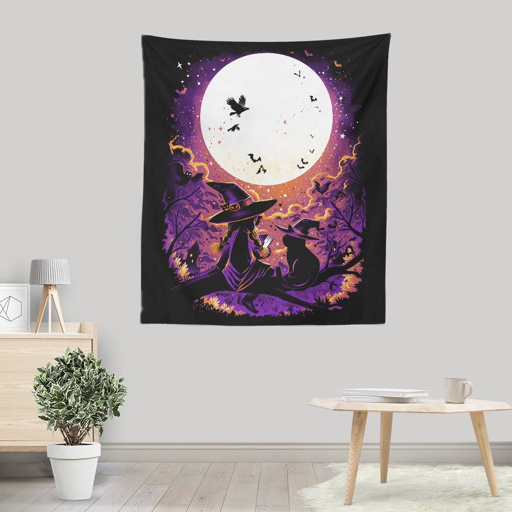The Witch's Apprentice - Wall Tapestry