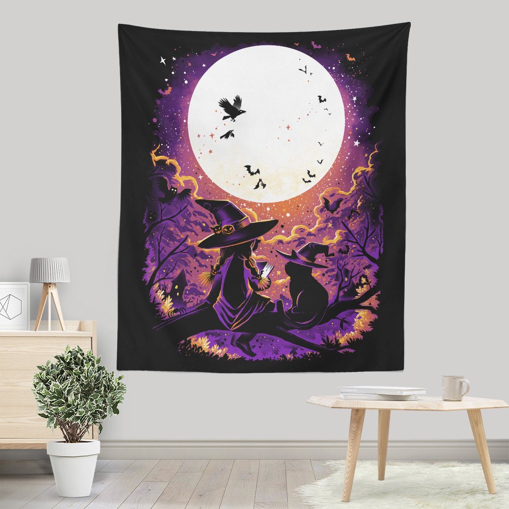 The Witch's Apprentice - Wall Tapestry