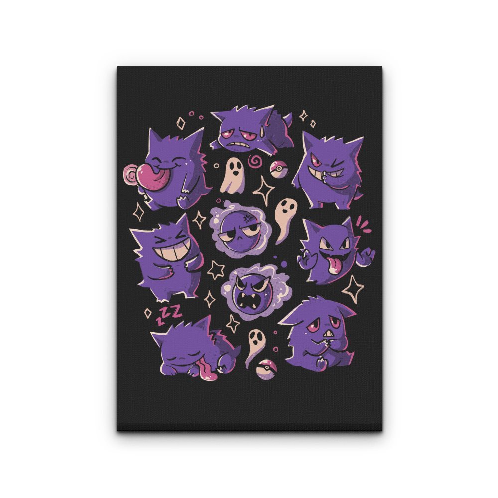 Too Many Ghosts - Canvas Print
