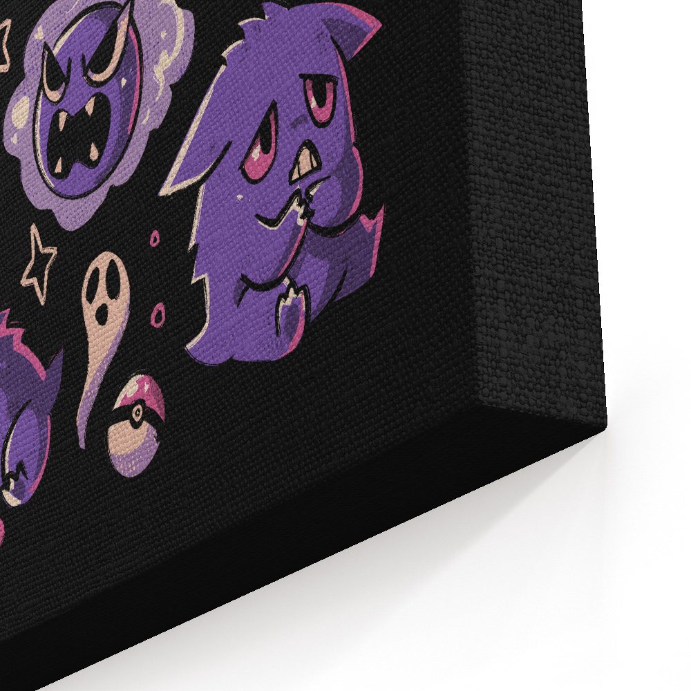 Too Many Ghosts - Canvas Print