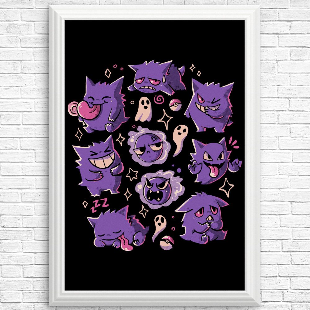 Too Many Ghosts - Posters & Prints